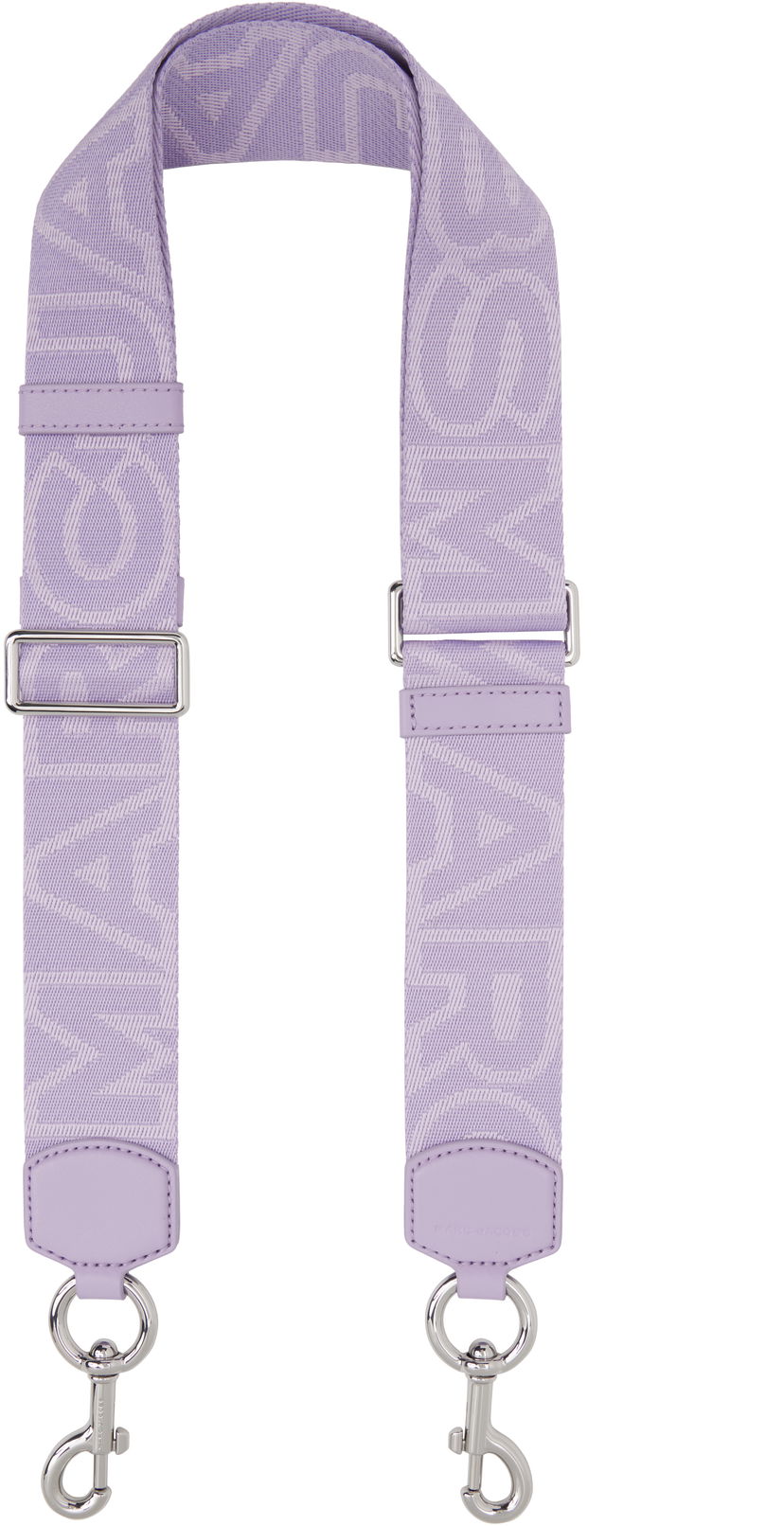 Bælter Marc Jacobs Marc Jacobs 'The Outline Logo Webbing' Adjustable Shoulder Strap Lilla | 2S3SST001S02
