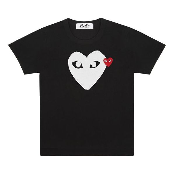 T-shirt Comme des Garçons Emblem Heart T-Shirt Sort | AZ-T115-051-1, 0
