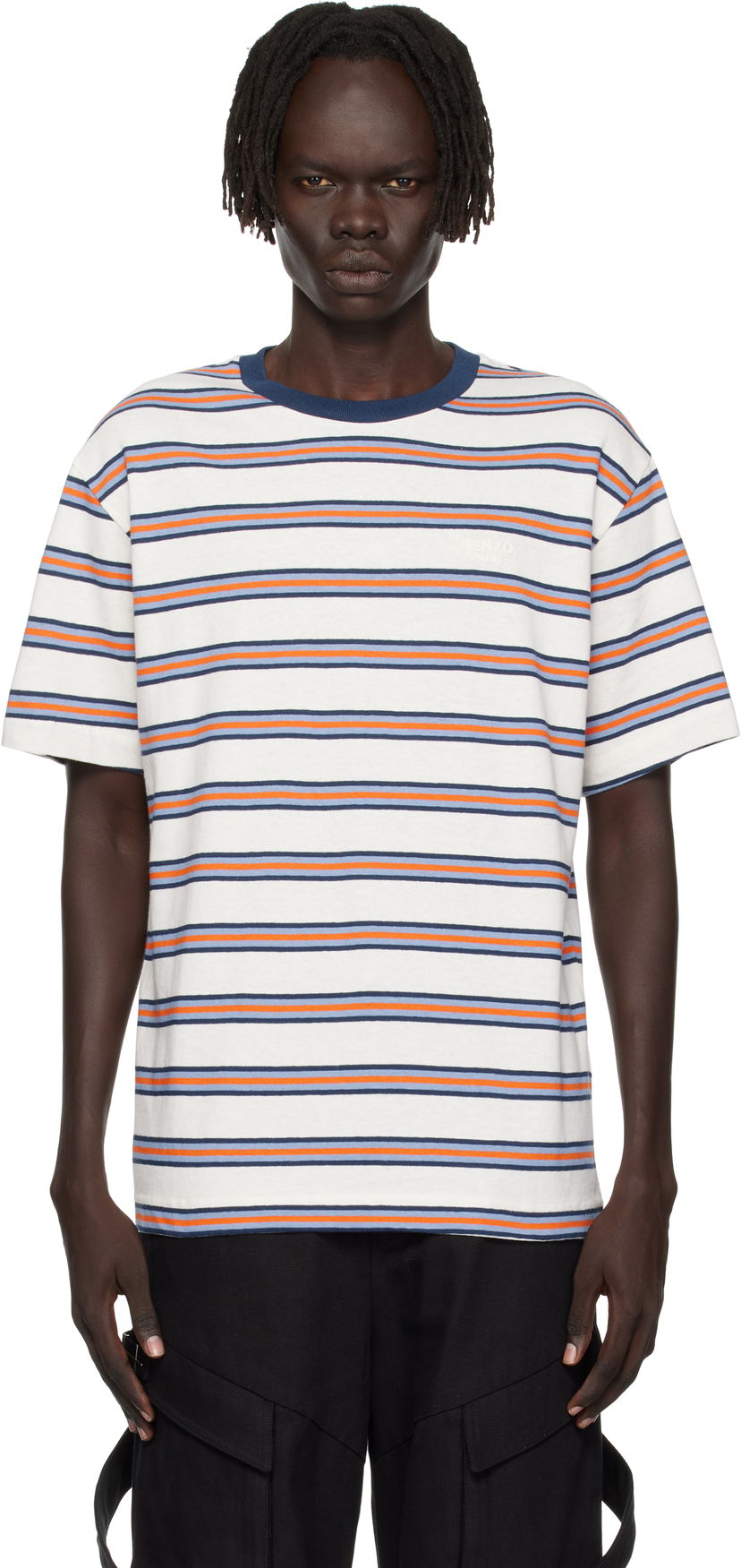 T-shirt KENZO Kenzo Paris 'KENZO Coast Lines' Striped T-Shirt Flerfarvet | FF65TS2504SM