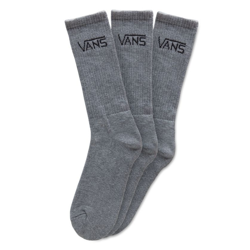 Sokker Vans Vans Classic Crew Socks (3 Pairs) Grå | vn000xsehtg1
