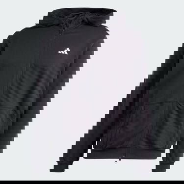 Sweatshirt adidas Performance Pump Workout Hoodie Sort | IT4308, 5
