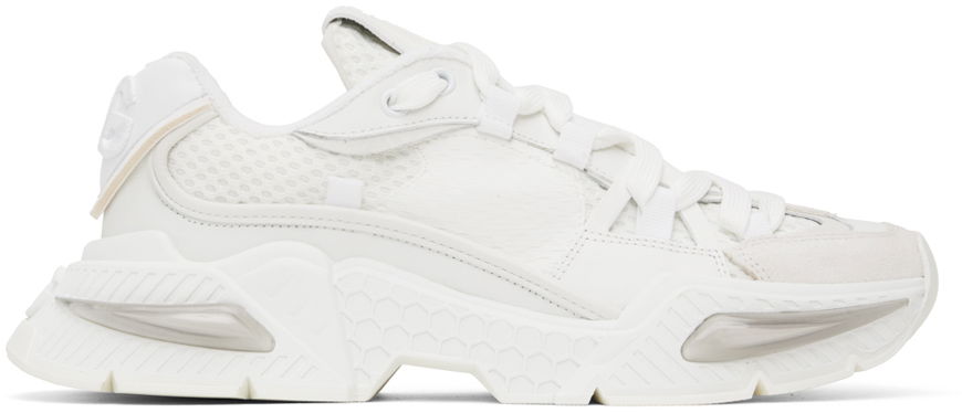 Sneakers og sko Dolce & Gabbana White Airmaster Sneakers Hvid | CS2071AY951, 0