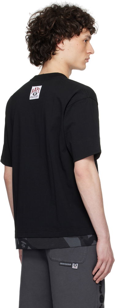 T-shirt AAPE by A Bathing Ape AAPE by A Bathing Ape Fancy Main T-Shirt Sort | AAPTEM1652XXNBKX, 2