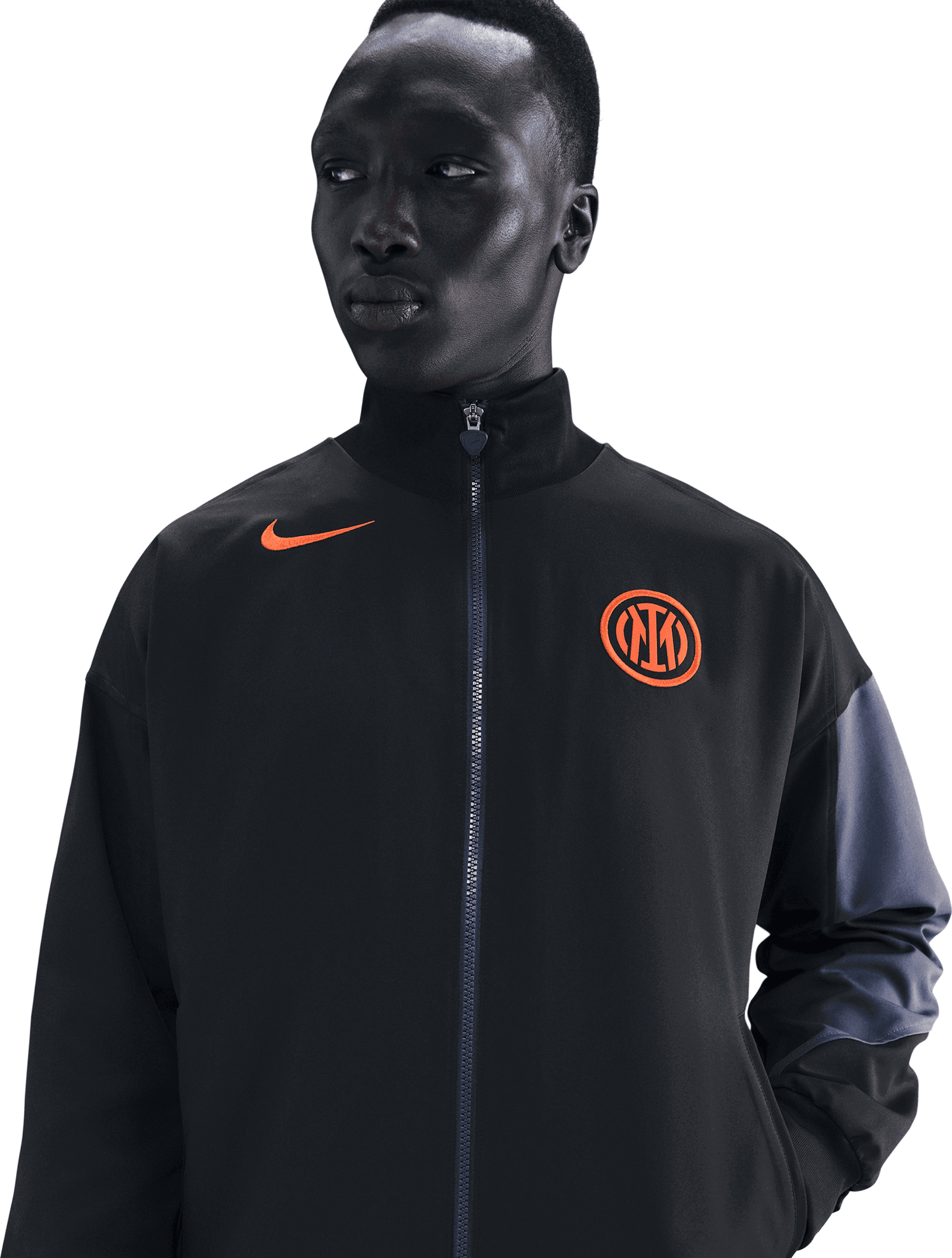Jakke Nike Dri-FIT Total 90 Inter Milan Anthem Jacket Sort | hm3338-010, 1