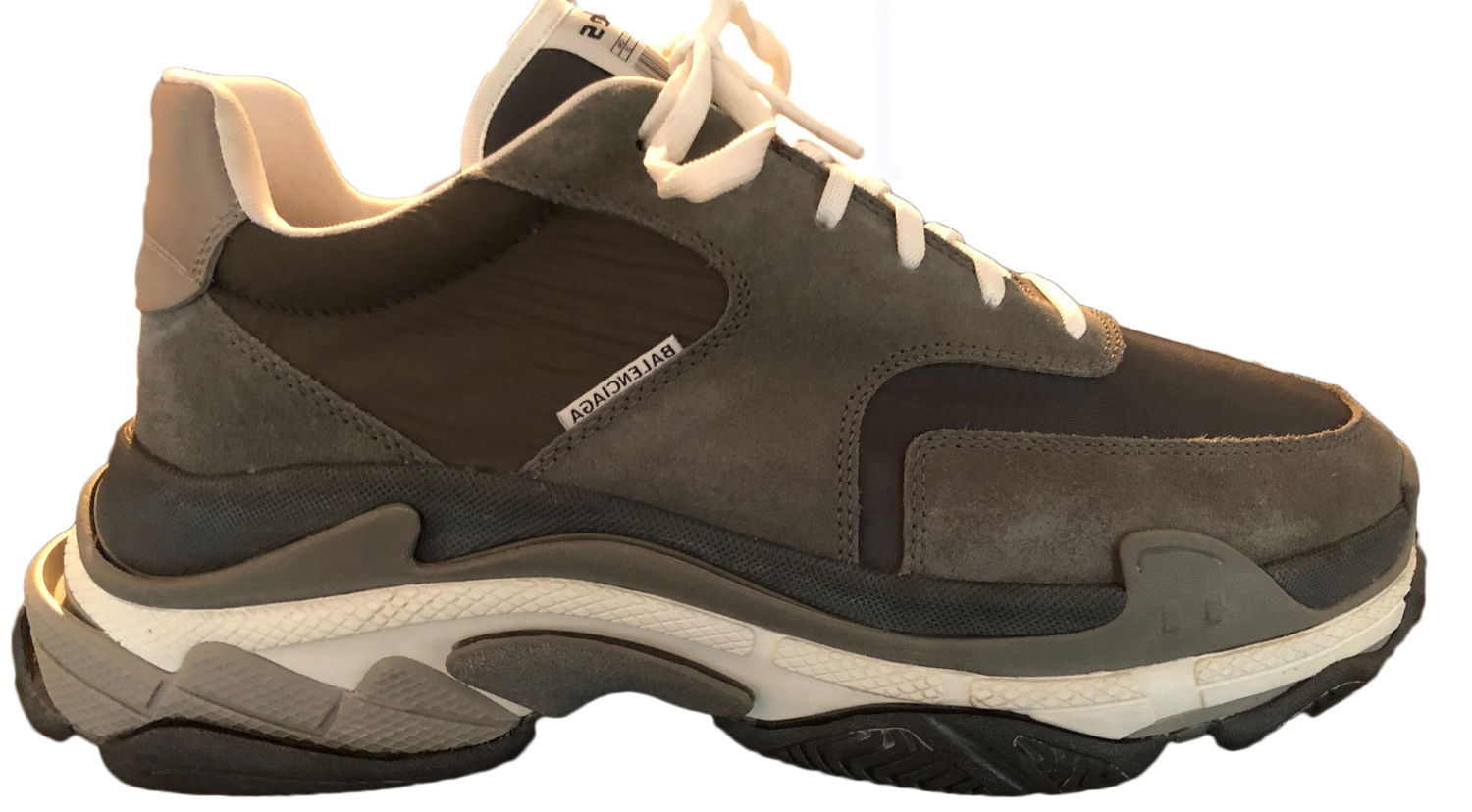 Sneakers og sko Balenciaga Triple S 2.0 Suede Grey Black Grå | 506346-W09S1-1214, 0