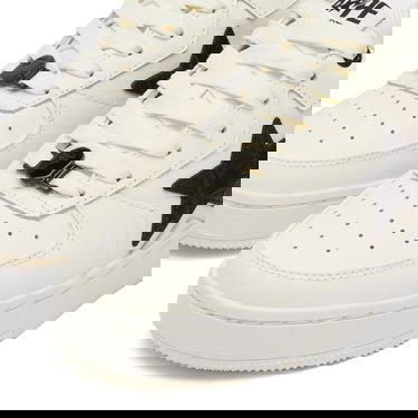 Sneakers og sko BAPE Bathing Ape Sta Icon #1 Size UK 4.5 Hvid | 001FWL302305L-BLK, 4