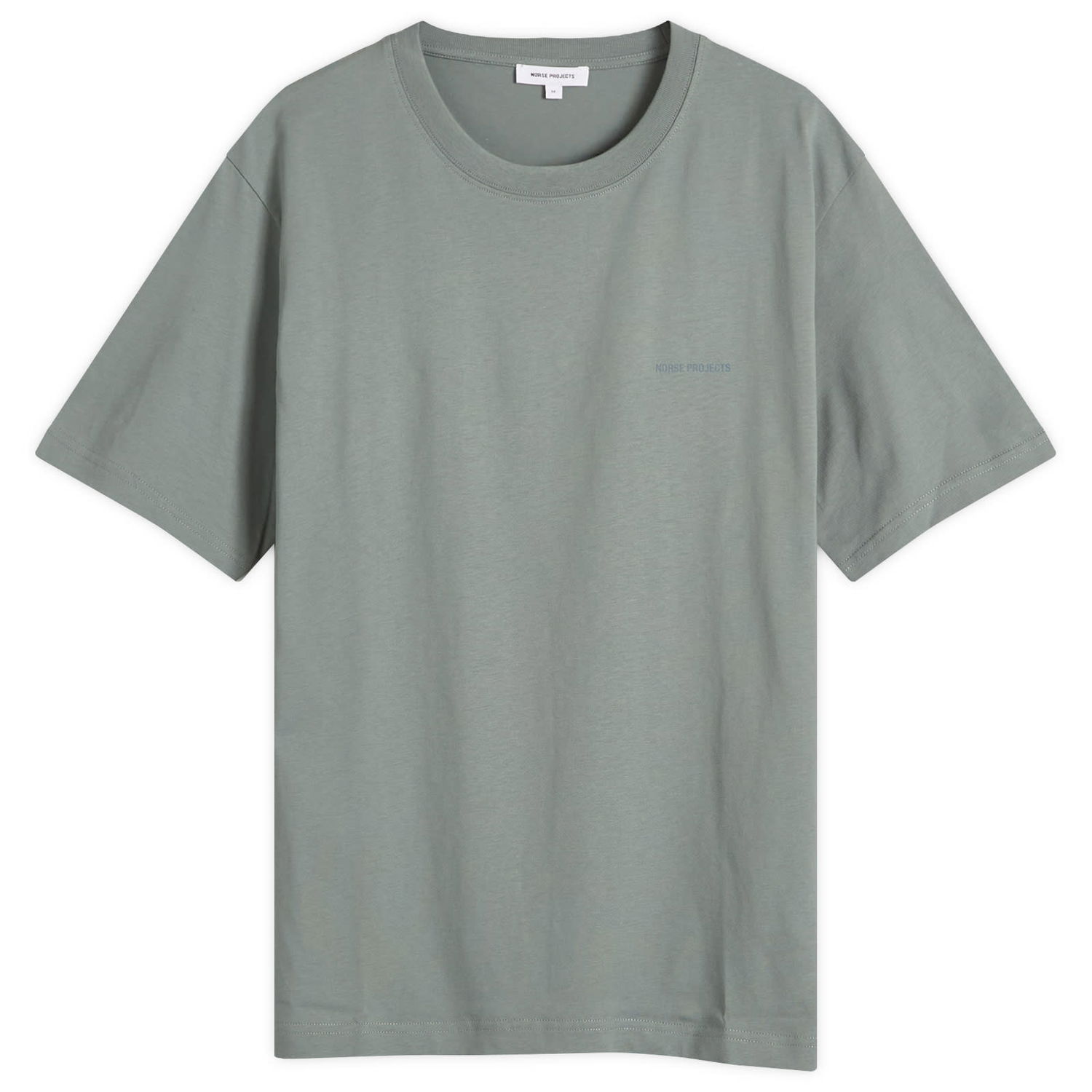 T-shirt NORSE PROJECTS Norse Projects Johannes Logo T-Shirt, Size Large Grøn | N01-0684-7051, 1