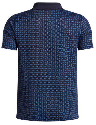 Polo skjorte Under Armour Matchplay Printed Polo Mørkeblå | 1377349-411, 2