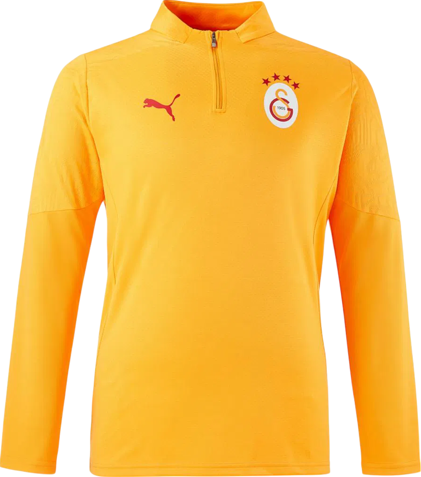 T-shirt Puma Galatasaray SK Training 1/4 Zip Top Gul | 77967611-202
