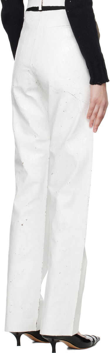 Bukser Maison Margiela MM6 Maison Margiela Tailoring Trousers Hvid | S62KB0224 M35437, 2