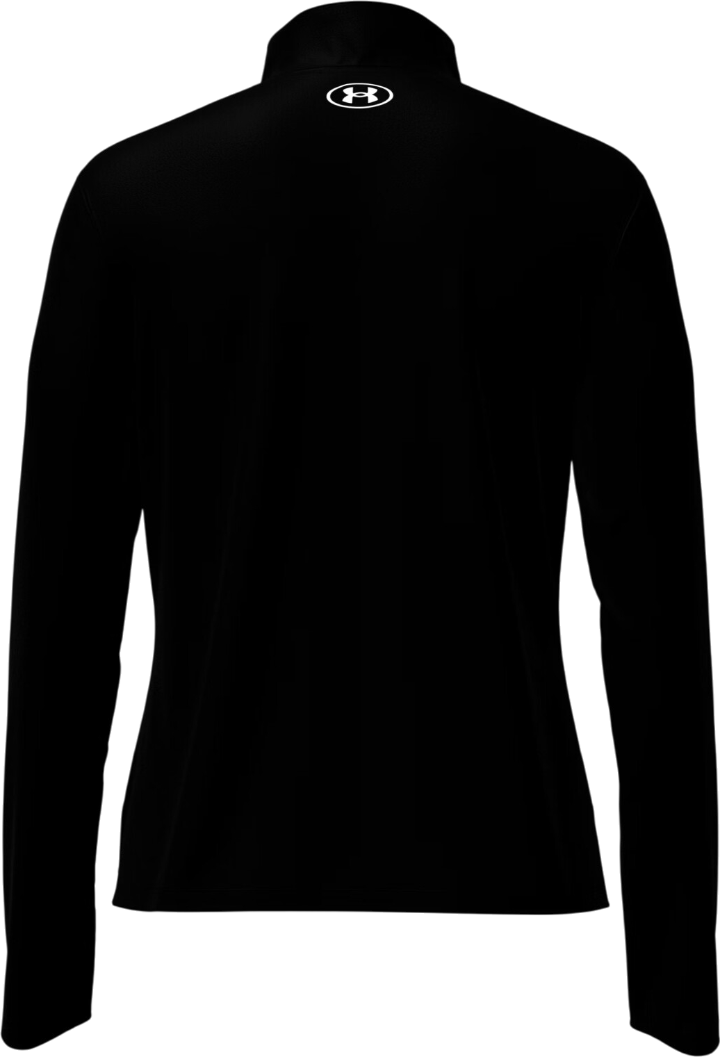 Sweatshirt Under Armour Long-sleeved UA Tech Wordmark Tape ½ Zip Pullover Sort | 6005100-004, 1
