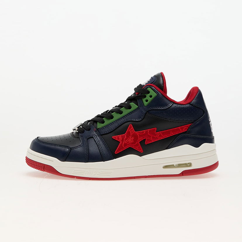 Sneakers og sko BAPE A BATHING APE 30Th Anniversary Clutch Sta M1 Multi Sort | 001FWJ701002IMUL