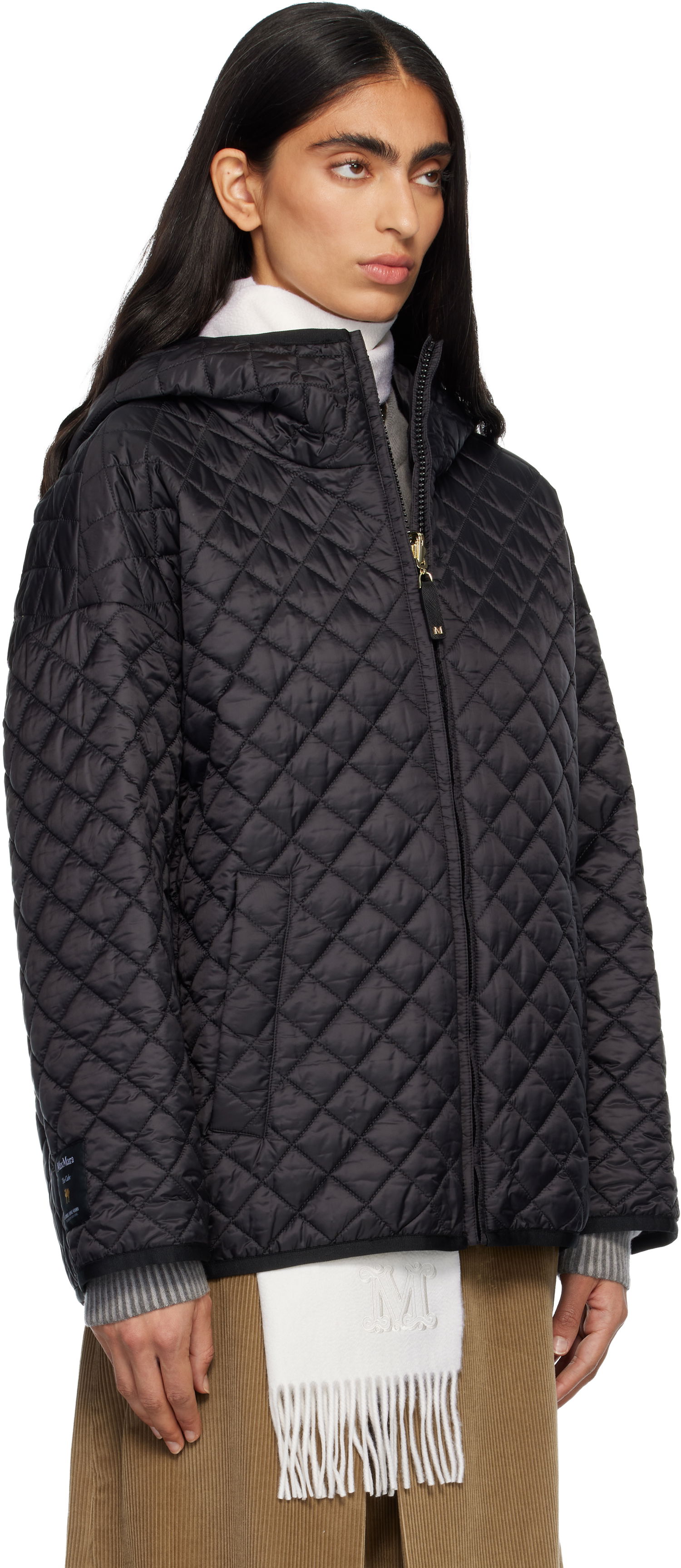 Puffer jakke Max Mara Leo Reversible Jacket Sort | 2529486074600, 1