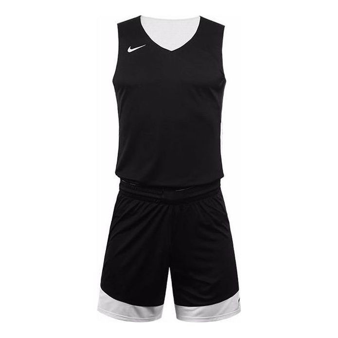 Træningsdragt Nike Reversible Basketball Tank Top Sort | 867767-012