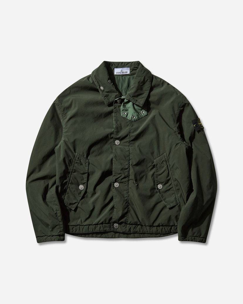 Jakke Stone Island Light Compact Touch Poly-TC Coach Jacket Grøn | K2S15-Q100015-S0042 V005E