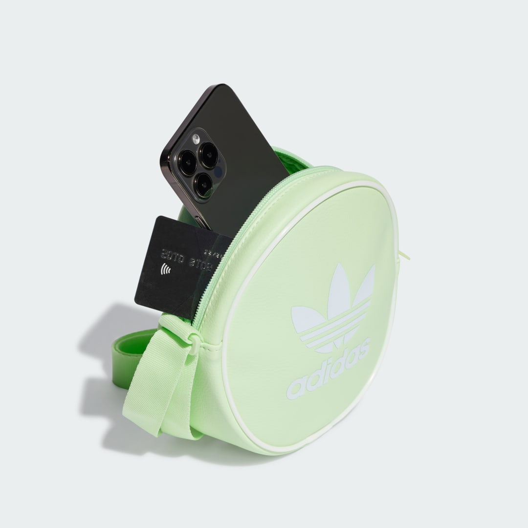 Skuldertaske adidas Performance Round Crossbody Bag Grøn | IT4829, 1