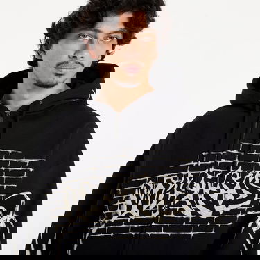 Sweatshirt Wasted Paris Wasted Paris Atm Boxy Zip Hoodie Sort | WP_000286, 1