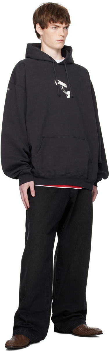 Jeans VETEMENTS VETEMENTS Hip-Hop Jeans Sort | UH76DP250B2, 3