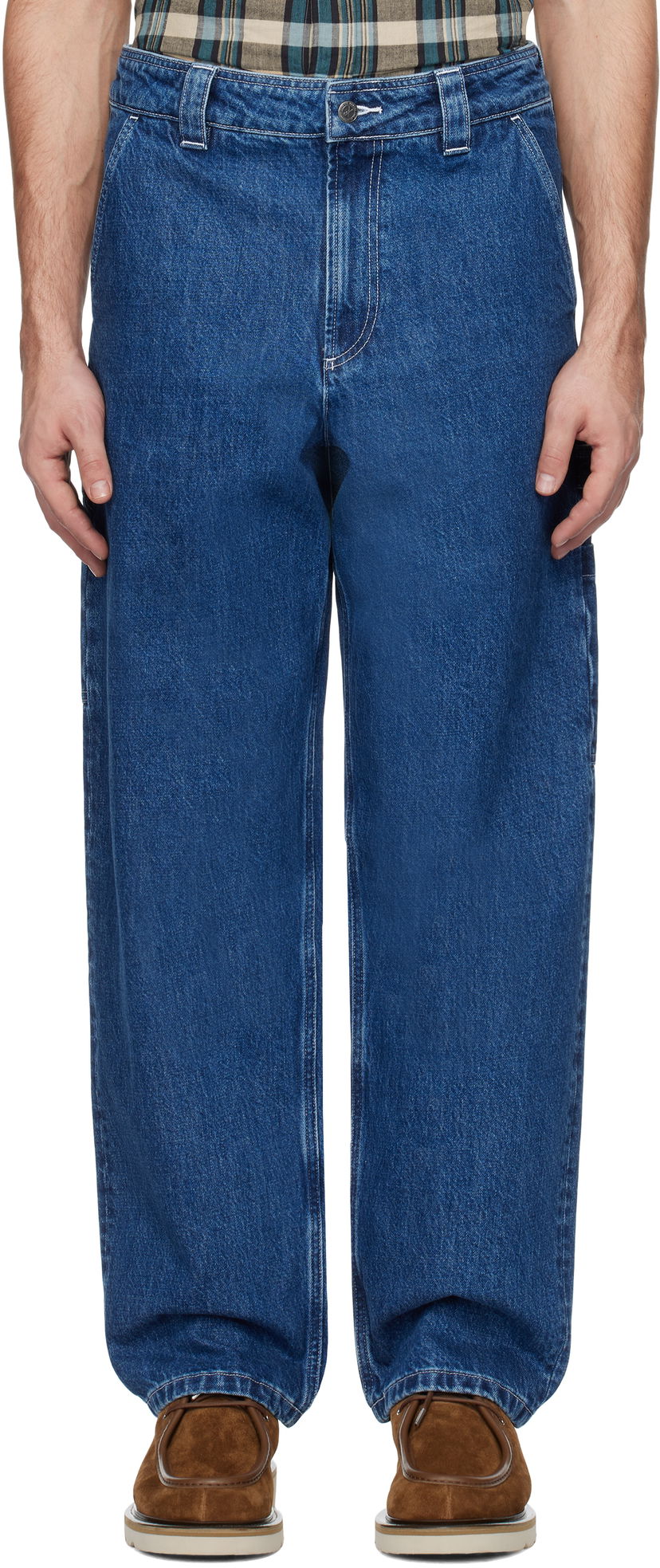 Jeans A.P.C. Fergus Denim Jeans Blå | COHET-M08500