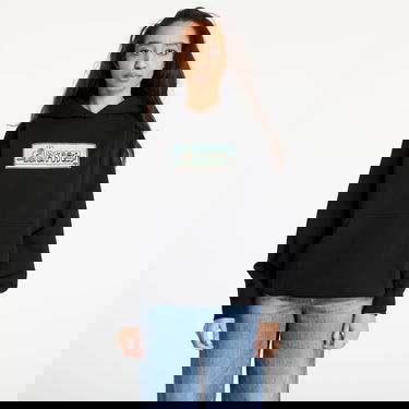 Sweatshirt Dime DIME World Hoodie Sort | DIMEHO2445BLK, 1