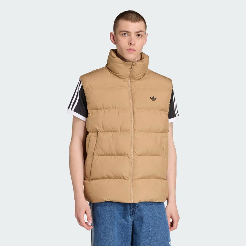 Vest adidas Performance Puffer Vest Brun | JX4124