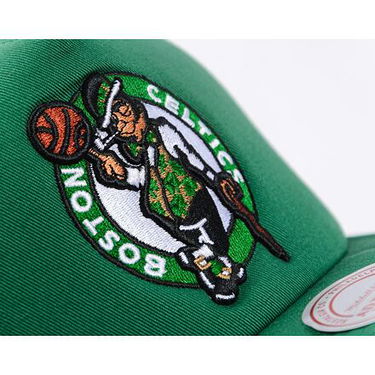 Kasket Mitchell & Ness Boston Celtics Evergreen Trucker Hat Grøn | HT8032-BCEGREN, 3