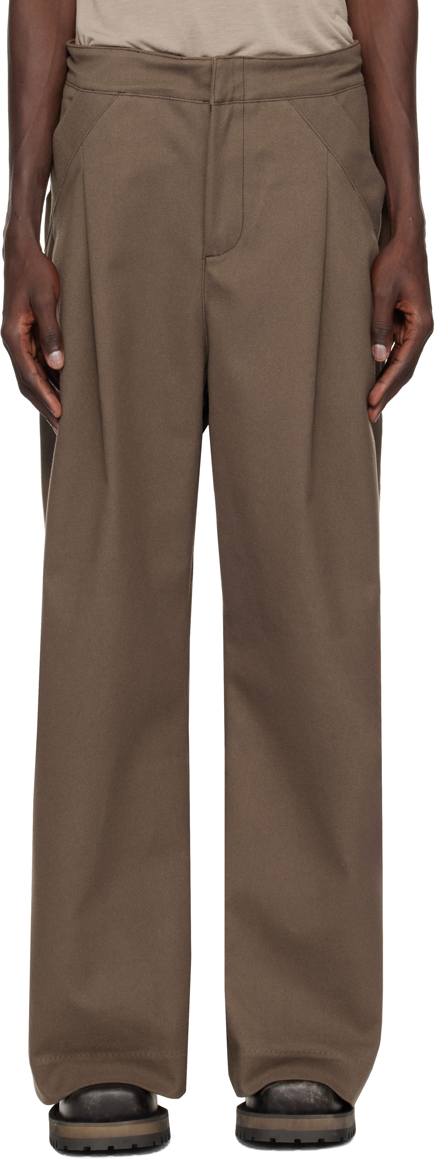 Bukser Entire Studios Entire Studios Wares Trousers Brun | ES2623MO, 0