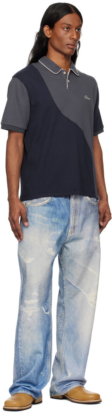 Polo skjorte Dime Dime Waffle Polo Grå | DIME2SP256IND, 3