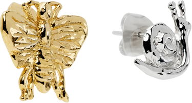 Stift Chopova Lowena Chopova Lowena Best Bugs Moth & Snail Stud Earrings Metalisk | 6578, 1