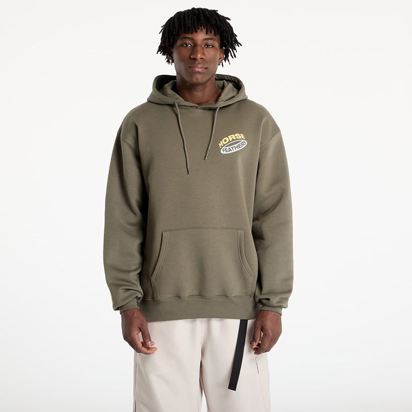 Sweatshirt Horsefeathers Horsefeathers Orbit Hoodie Grøn | SM1373B