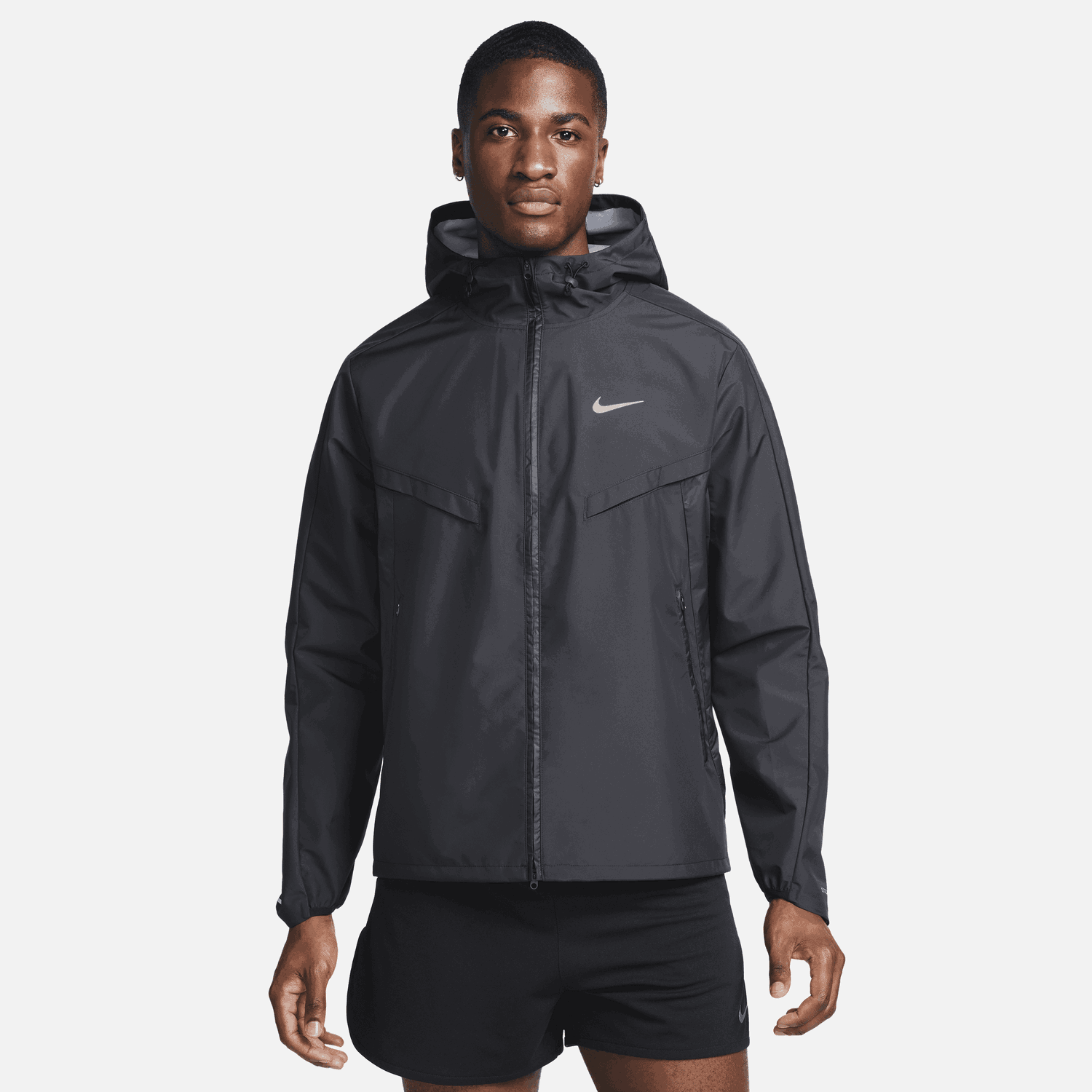 Vindjakke Nike Storm-FIT Windrunner Jacket Sort | FB8593-010, 0