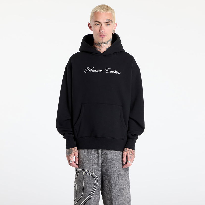 Sweatshirt Pleasures PLEASURES Bliss Hoodie Sort | P25JC007-BLACK