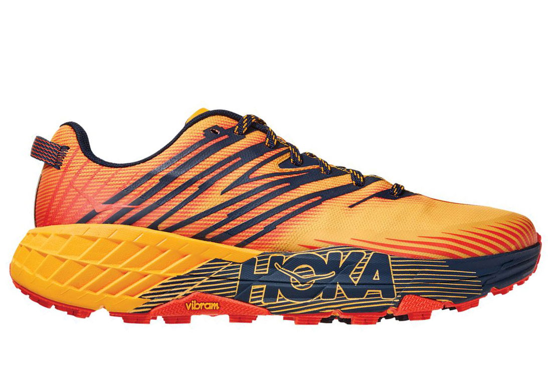 Sneakers og sko Hoka One One Speedgoat 4 Gold Fusion Orange | 1106525-GFBI, 0