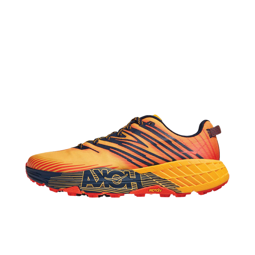 Løbe Hoka One One Speedgoat 4 Gold Fusion Orange | 1106525-GFBI