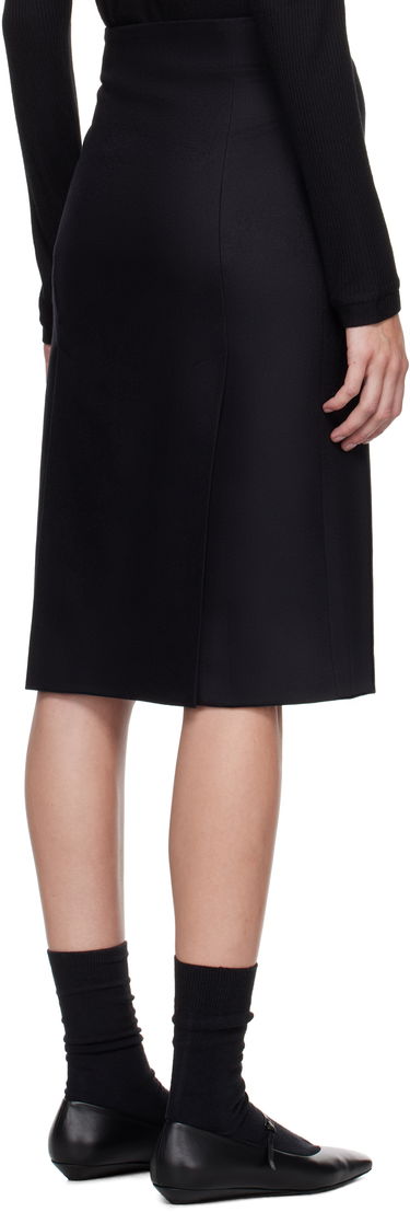 Nederdel Loulou de Saison Loulou de Saison Helmi Midi Skirt Sort | HELMI, 2