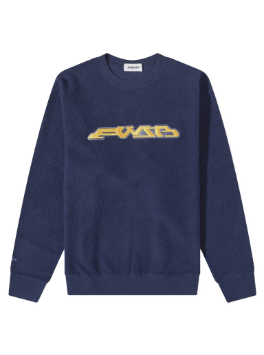 Sweatshirt Ambush Graphic Crew Sweatshirt Mørkeblå | BMBA030S23FLE0014618
