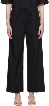 TOTEME Drawstring Wide Leg Trousers