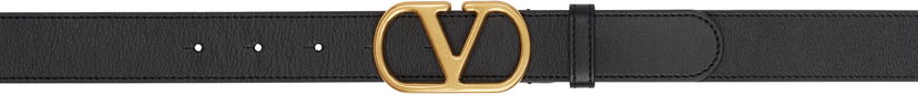 Bælter Valentino Valentino Garavani VLogo Signature Belt Sort | 6W2T0SM3IYR