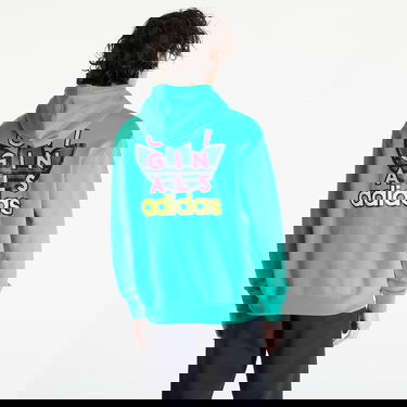 Sweatshirt adidas Originals Trefoil Hoodie Turkis | IM9685, 2