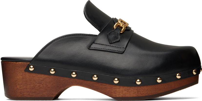 Tøj Tom Ford TOM FORD Whitney Leather Clogs Sort | W3609-LCL070G