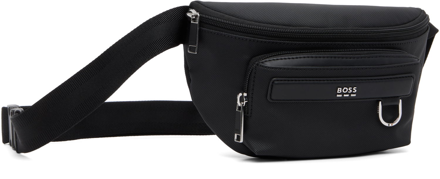 Taljetaske BOSS BOSS Logo Trim Belt Bag Sort | 50548787, 1