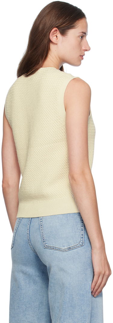 Sweater rag & bone Knit Buttoned Vest Gul | WAS24F046UG46, 2