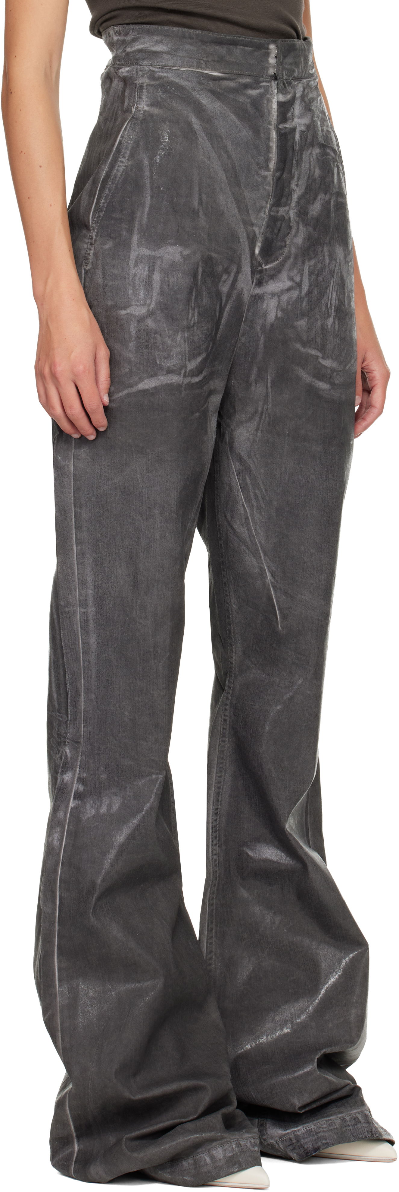 Jeans Rick Owens Rick Owens DRKSHDW Concordians Dirt Bolan Jeans Grå | DS02E7312 SCF, 1