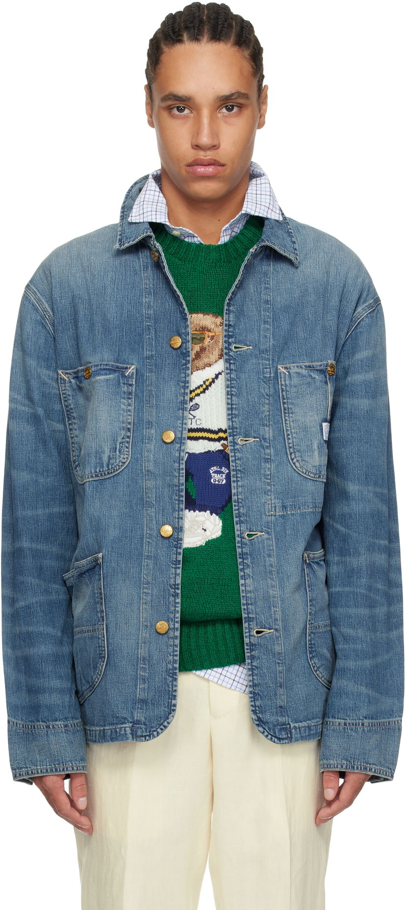 Jakke Polo by Ralph Lauren Ralph Lauren Denim Utility Jacket Blå | 710963269001