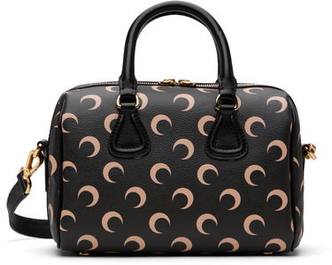 Håndtaske Marine Serre Marine Serre Moon Print Canvas Strike Bag Sort | WBA019A RWOV0030, 0