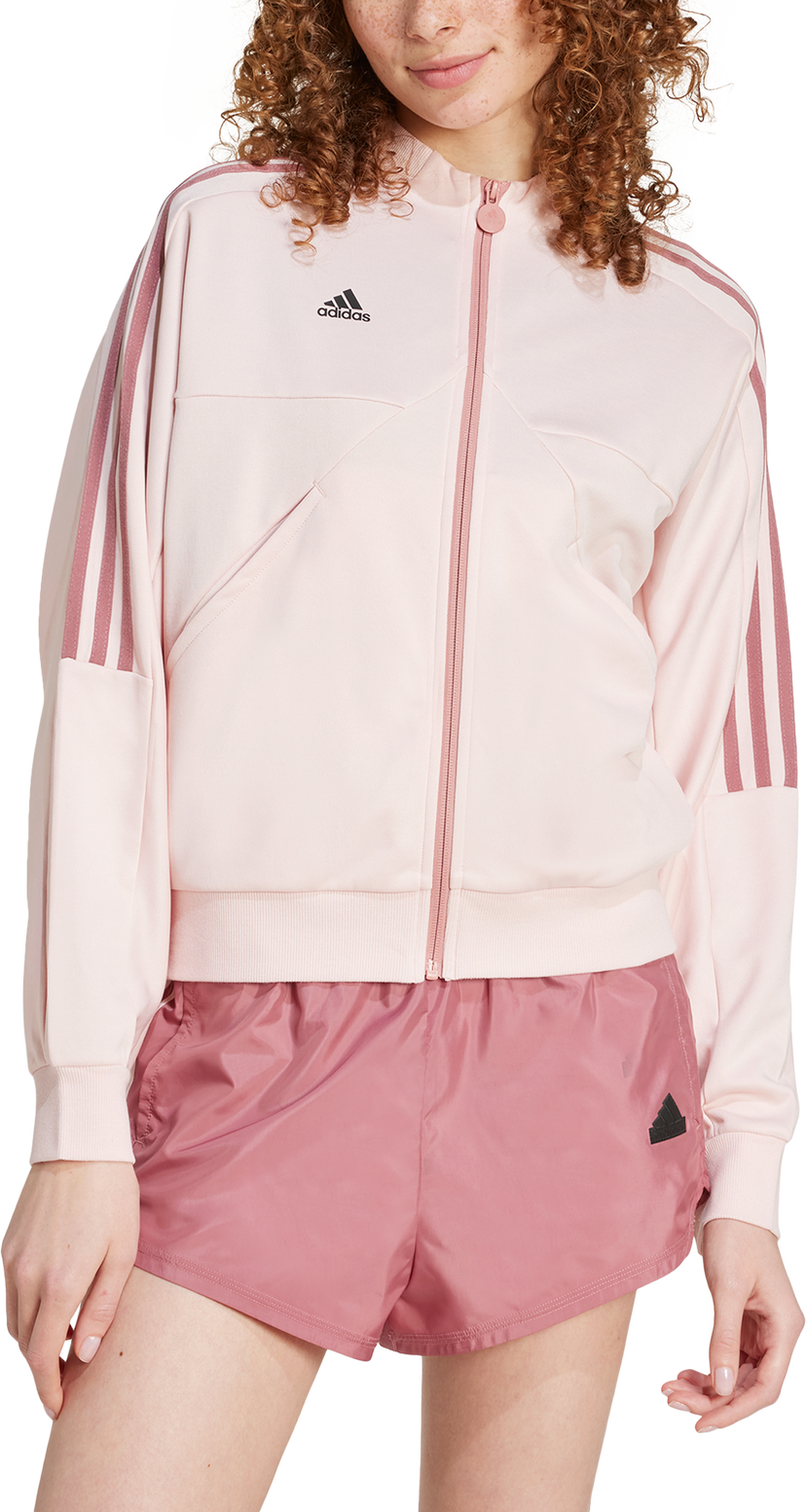 Sweatshirt adidas Originals Full Zip Track Jacket Lyserød | ix3529