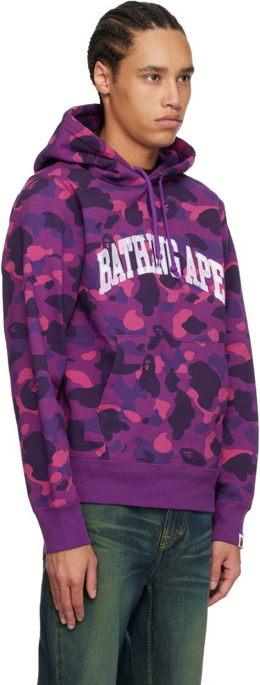 Sweatshirt BAPE BAPE Camo Pullover Hoodie Blå | 001PPK801011M, 4