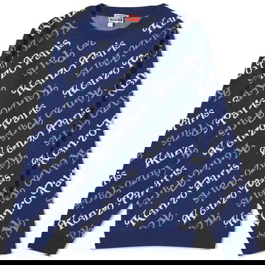 Sweater KENZO x Verdy Crew Knit Midnight Blue Mørkeblå | FE55PU4573CB-77, 0