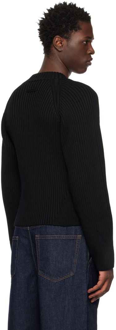 Sweater Jean Paul Gaultier Cutout Ribbed Sweater Sort | 22/09-U-PL023-M038, 2