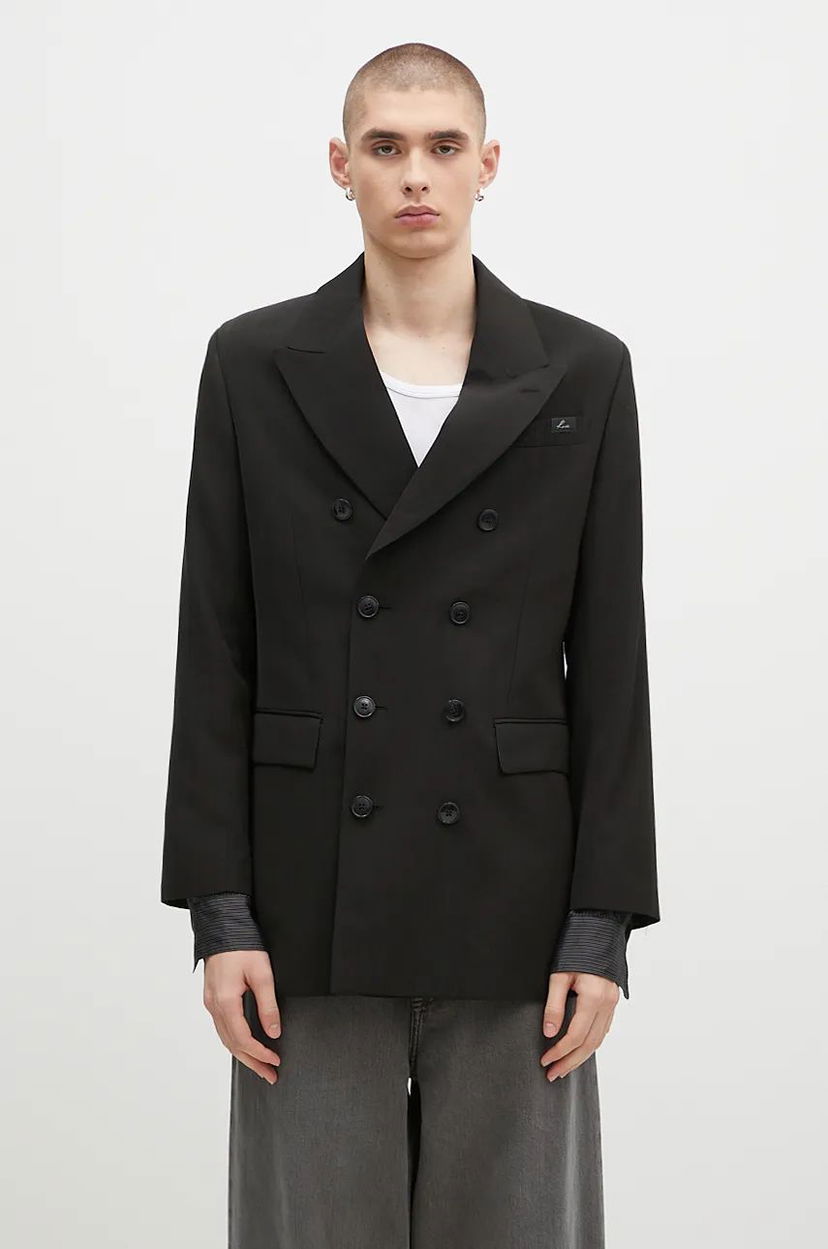 Frakker Martine Rose Double Breasted Short Coat Sort | 328WT05006